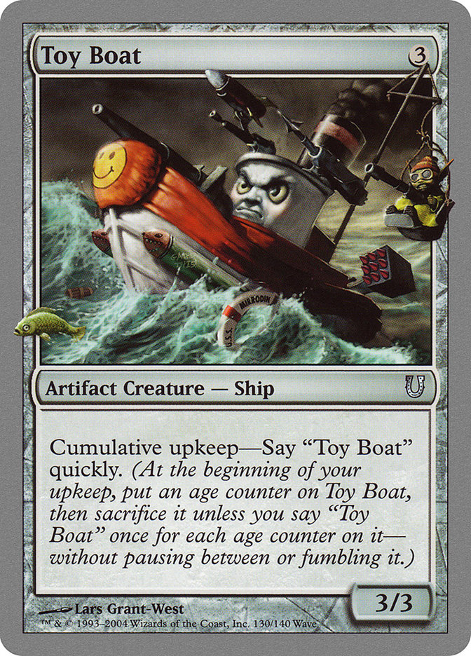 Toy Boat [Unhinged] | Card Merchant Takapuna