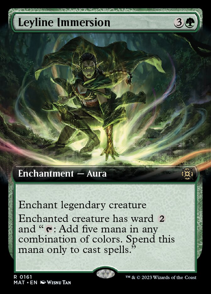 Leyline Immersion (Extended Art) [March of the Machine: The Aftermath] | Card Merchant Takapuna