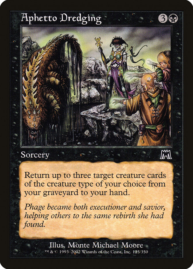 Aphetto Dredging [Onslaught] | Card Merchant Takapuna