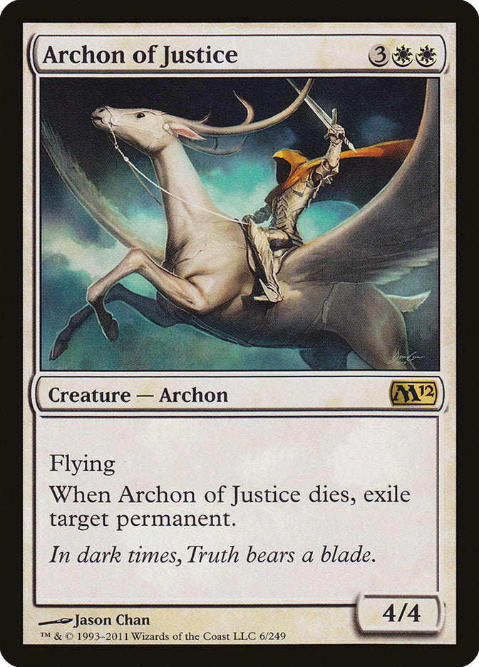 Archon of Justice [Magic 2012] | Card Merchant Takapuna