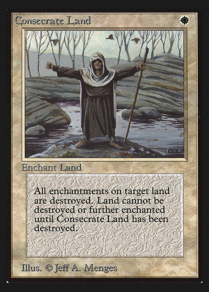 Consecrate Land [International Collectors' Edition] | Card Merchant Takapuna