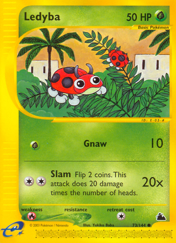 Ledyba (73/144) [Skyridge] | Card Merchant Takapuna