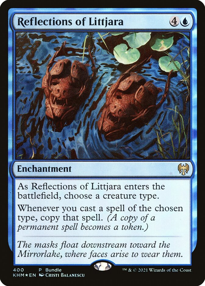 Reflections of Littjara (KHM Bundle) [Kaldheim] | Card Merchant Takapuna