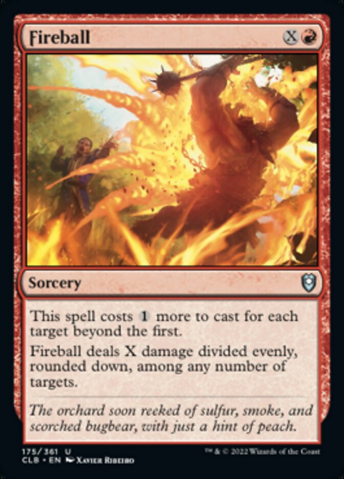Fireball [Commander Legends: Battle for Baldur's Gate] | Card Merchant Takapuna