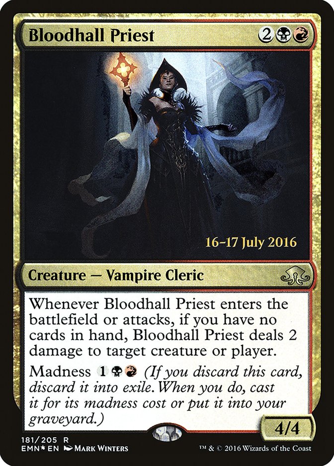 Bloodhall Priest [Eldritch Moon Prerelease Promos] | Card Merchant Takapuna