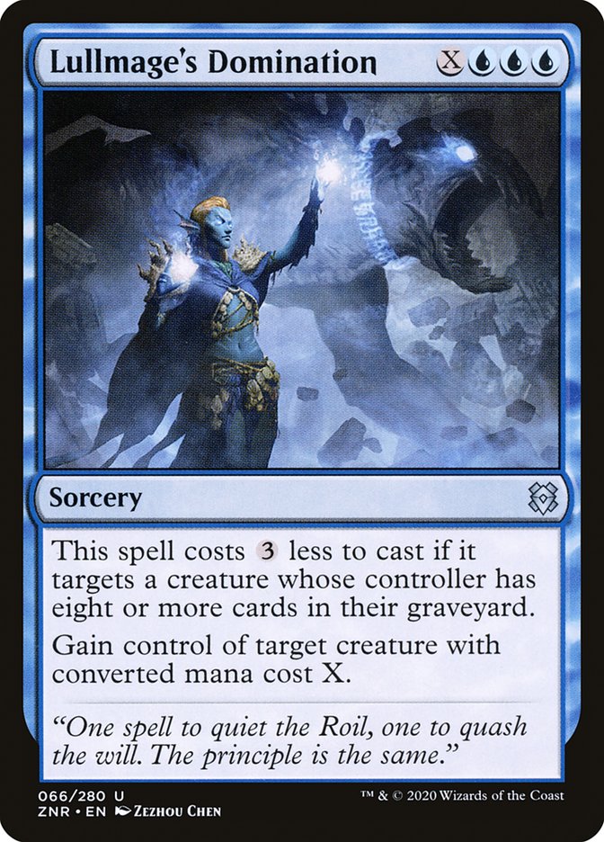 Lullmage's Domination [Zendikar Rising] | Card Merchant Takapuna