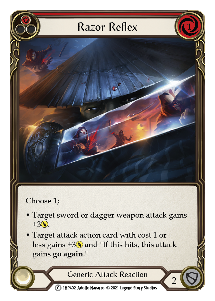 Razor Reflex (Red) [1HP402] (History Pack 1) | Card Merchant Takapuna