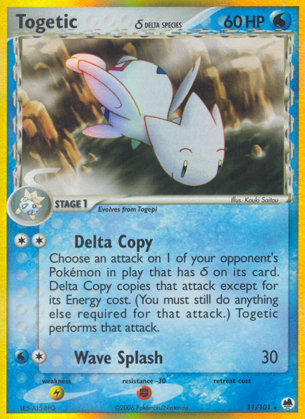 Togetic (11/101) (Delta Species) [EX: Dragon Frontiers] | Card Merchant Takapuna