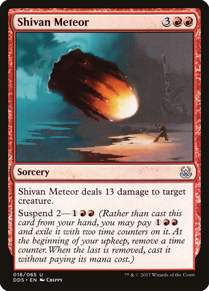 Shivan Meteor [Duel Decks: Mind vs. Might] | Card Merchant Takapuna