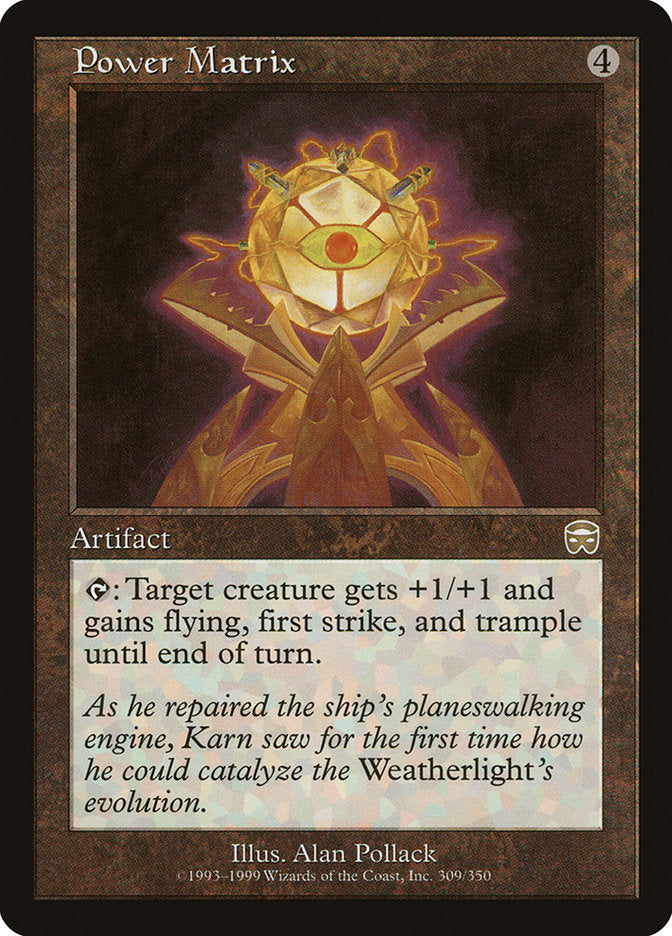 Power Matrix [Mercadian Masques] | Card Merchant Takapuna