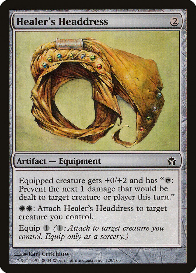 Healer's Headdress [Fifth Dawn] | Card Merchant Takapuna