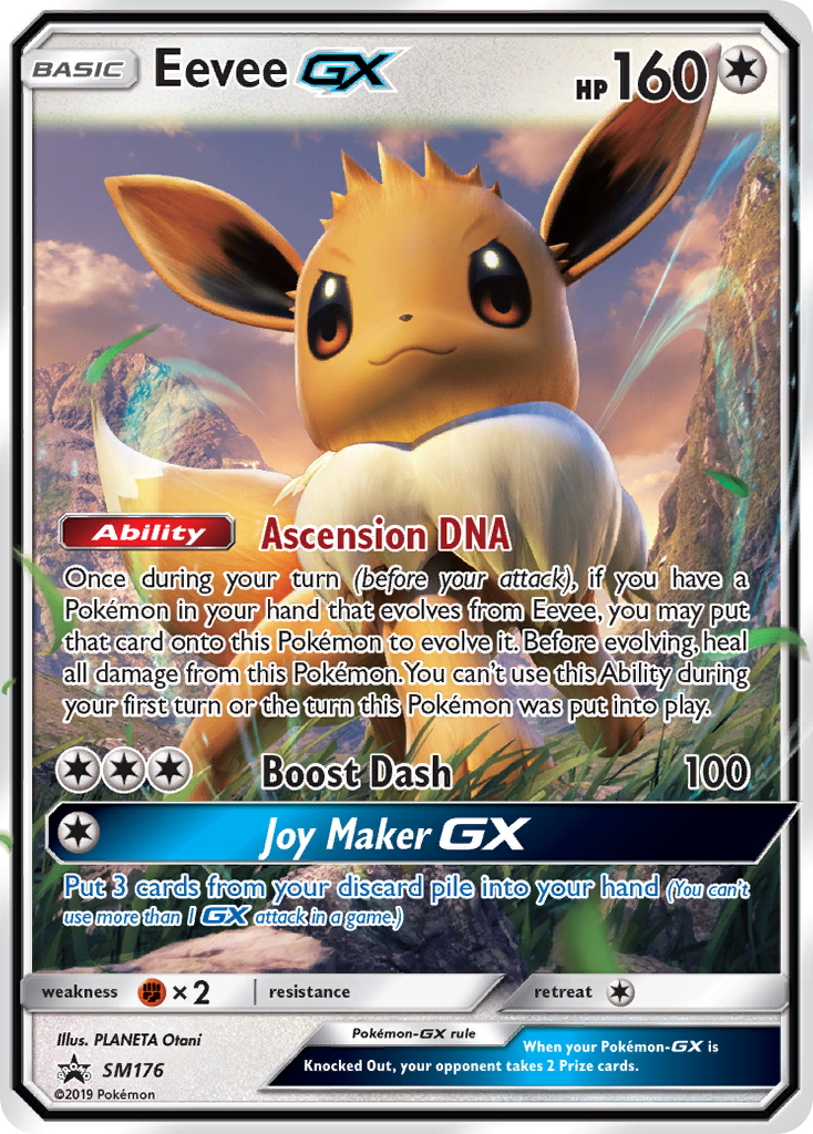 Eevee GX (SM176) (Jumbo Card) [Sun & Moon: Black Star Promos] | Card Merchant Takapuna