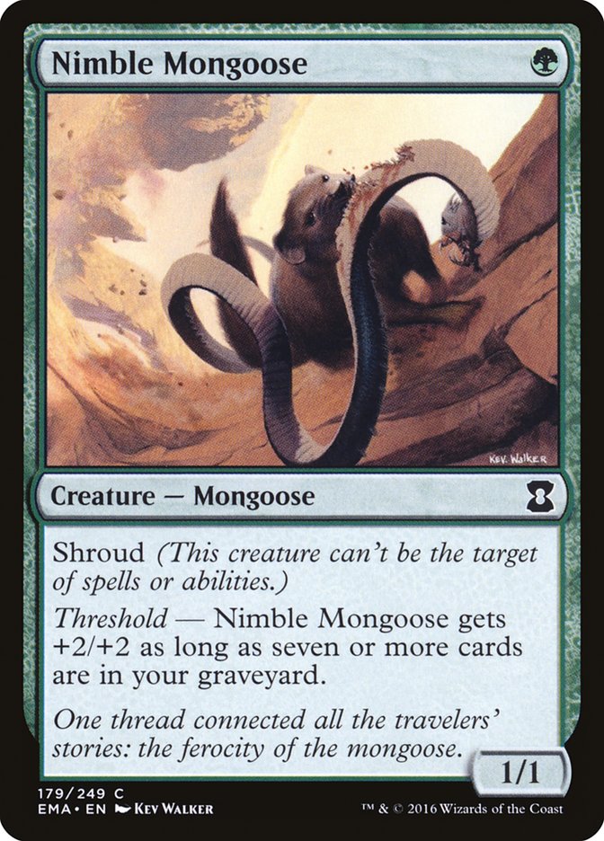Nimble Mongoose [Eternal Masters] | Card Merchant Takapuna