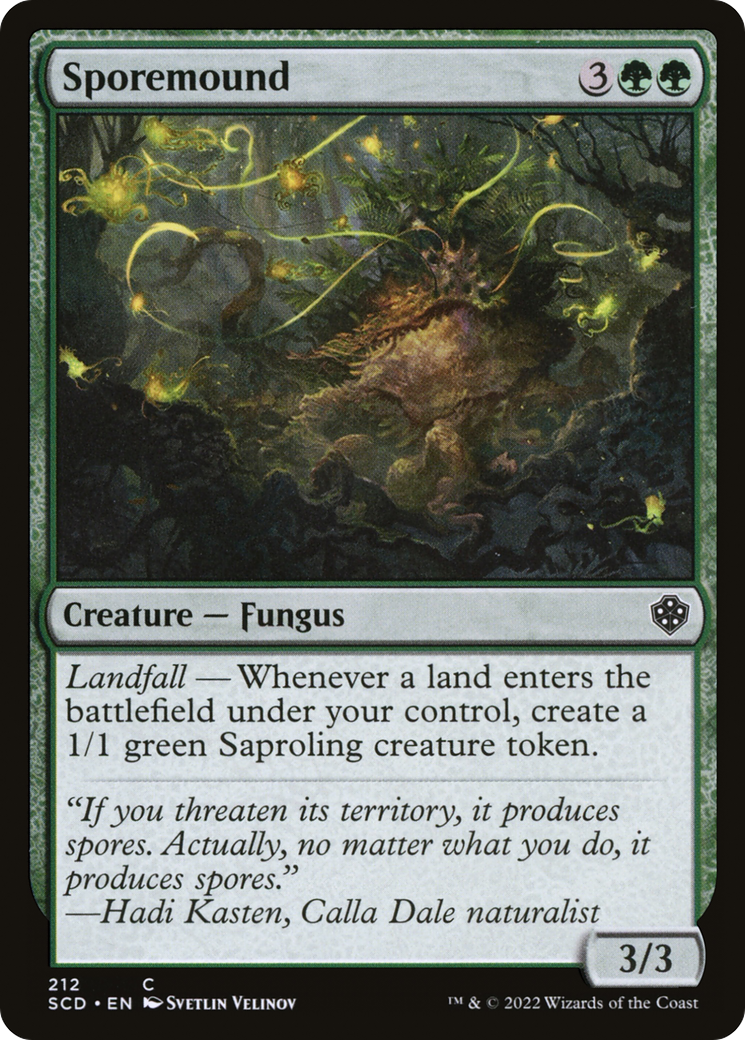 Sporemound [Starter Commander Decks] | Card Merchant Takapuna