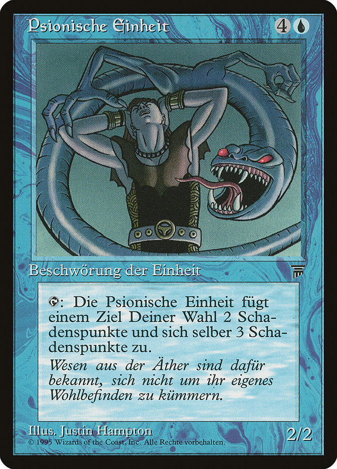 Psionic Entity (German) - "Psionische Einheit" [Renaissance] | Card Merchant Takapuna