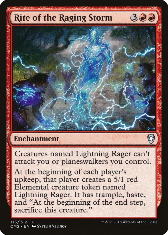 Rite of the Raging Storm [Commander Anthology Volume II] | Card Merchant Takapuna