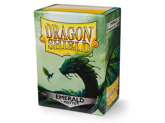 Dragon Shield Sleeves: Matte Emerald