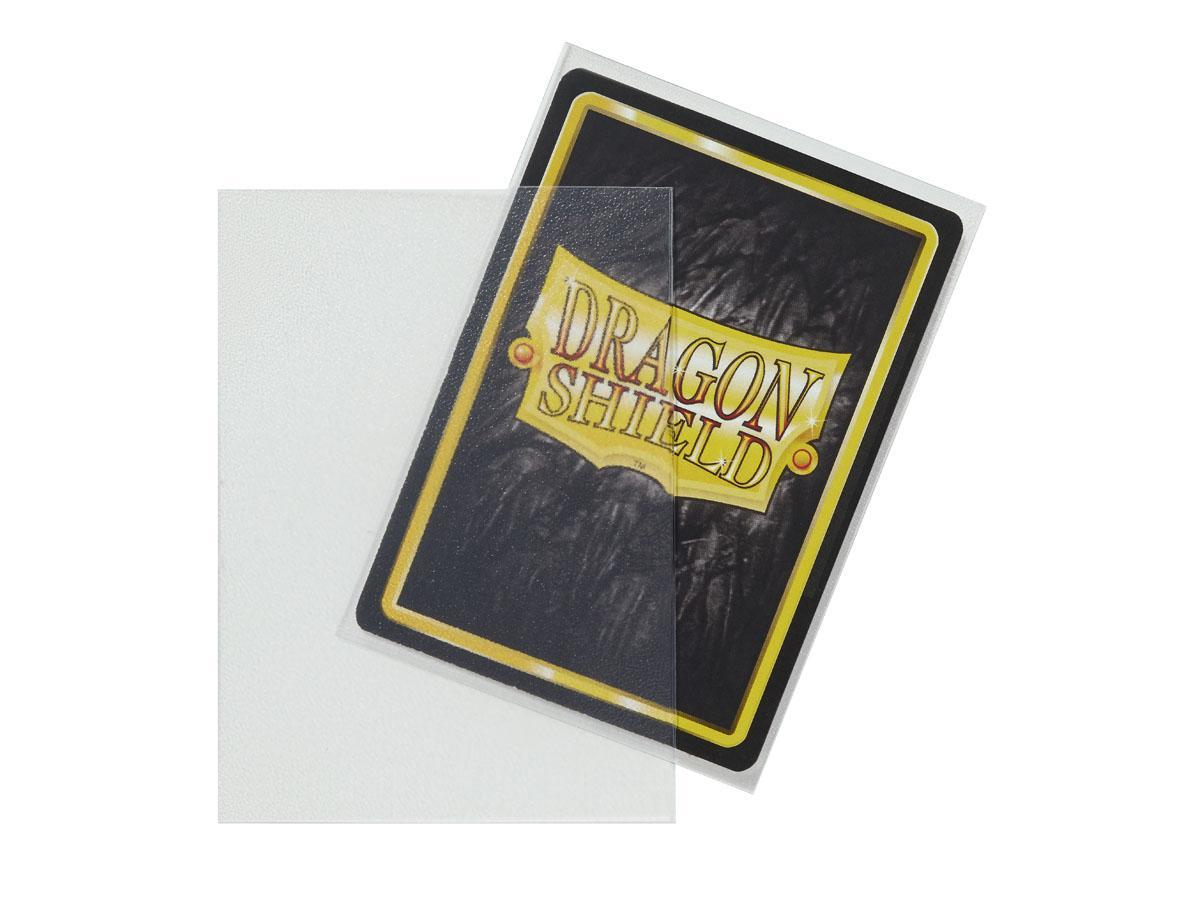 Dragon Shield Sleeves: (100) Clear Non-Glare Matte | Card Merchant Takapuna