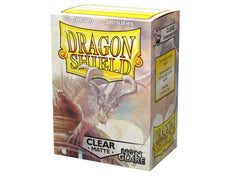 Dragon Shield Sleeves: (100) Clear Non-Glare Matte | Card Merchant Takapuna