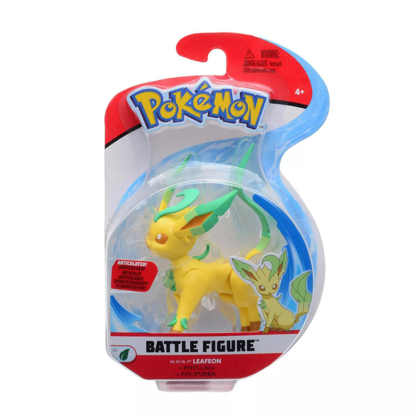 Leafeon Battle Figure | Card Merchant Takapuna