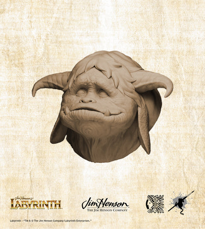 Labyrinth - Ludo 1/10 Scale Bust Model Unpainted