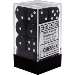 Chessex 12-Die Set - Opaque | Card Merchant Takapuna