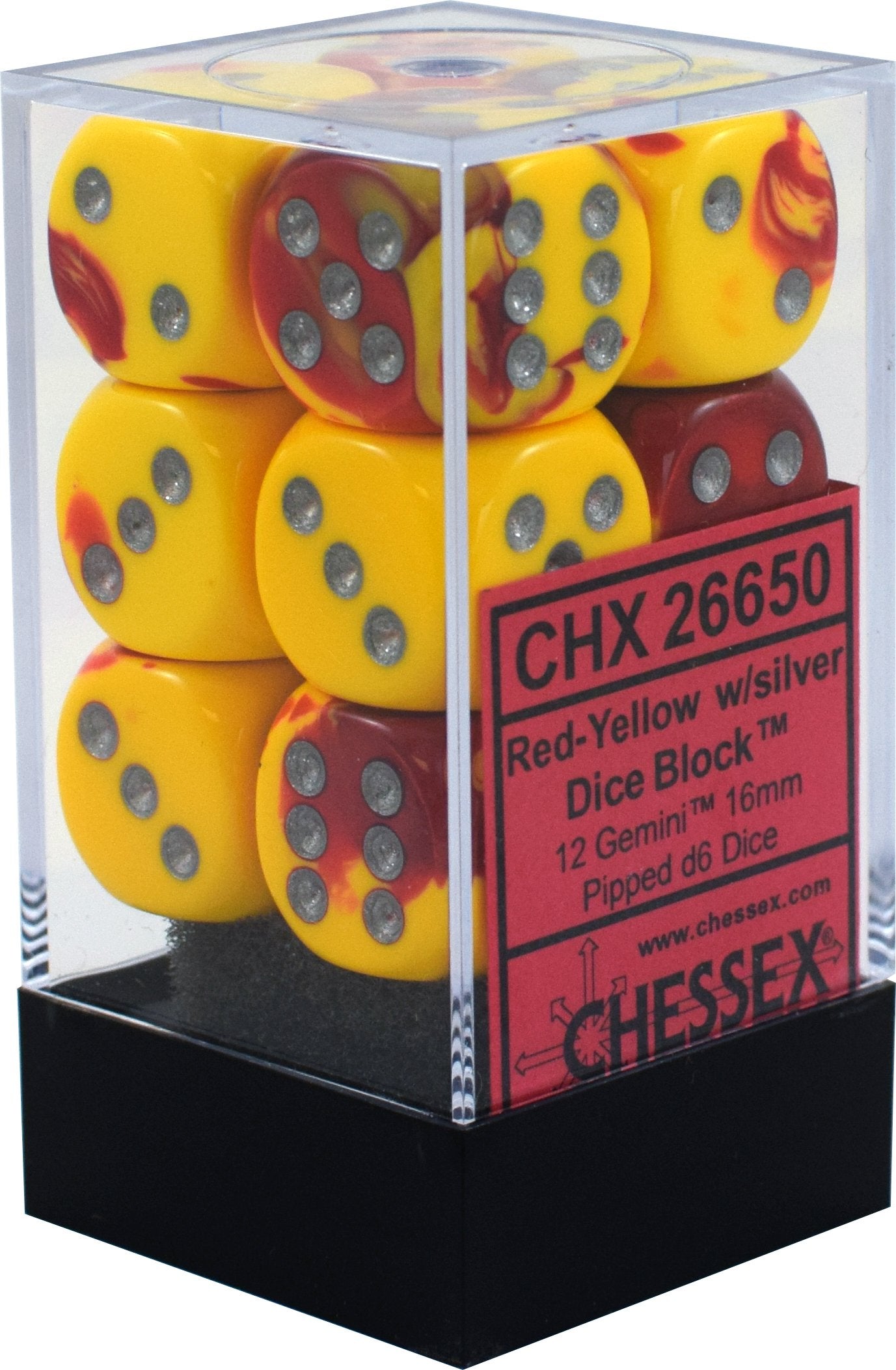 Chessex 12-Die Set - Gemini | Card Merchant Takapuna