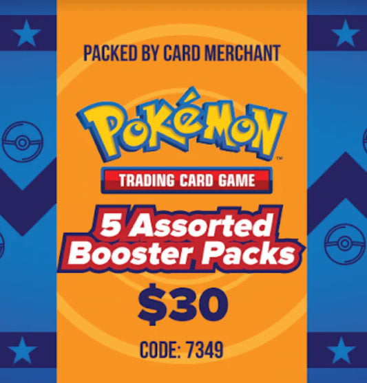 5 Pokemon Boosters