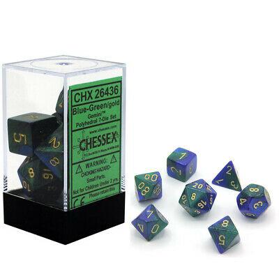 Chessex 7-Die Set - Gemini | Card Merchant Takapuna