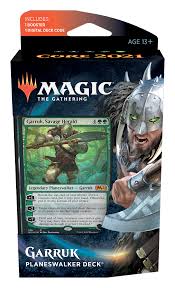 Core Set 2021 Planeswalker Deck - Green | Card Merchant Takapuna