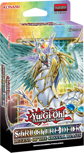 YGO Structure Deck - Legend of the Crystal Beasts (1st edition) | Card Merchant Takapuna