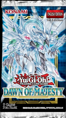 Yu-Gi-Oh! Dawn of Majesty Booster Pack | Card Merchant Takapuna