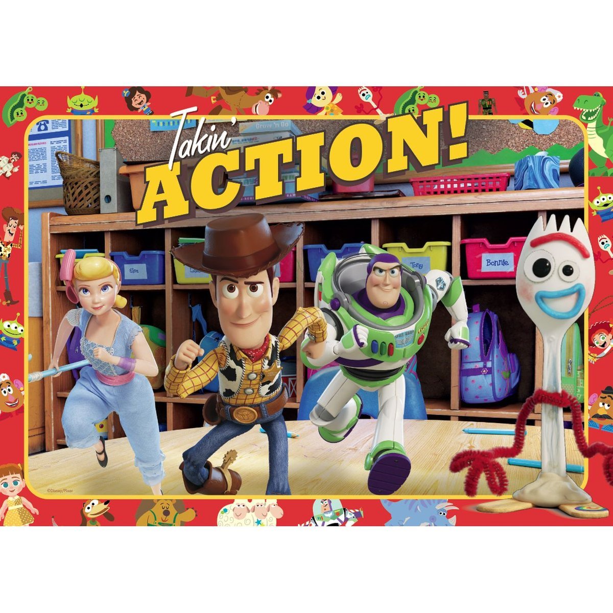 35 Piece Frame Tray Puzzle - Toy Story 4 | Card Merchant Takapuna