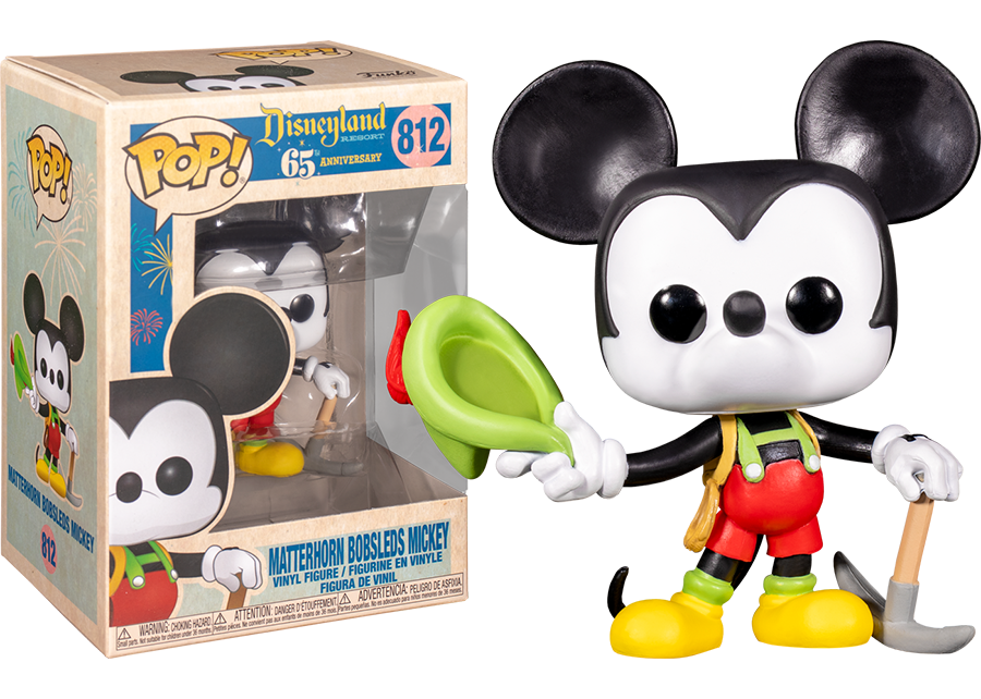 Disney - Matterhorn Bobsled Mickey Pop! 812 | Card Merchant Takapuna