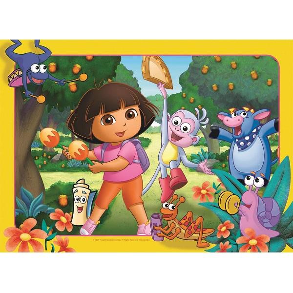 35 Piece Frame Tray Puzzle - Dora the Explorer | Card Merchant Takapuna