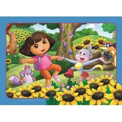 35 Piece Frame Tray Puzzle - Dora the Explorer | Card Merchant Takapuna