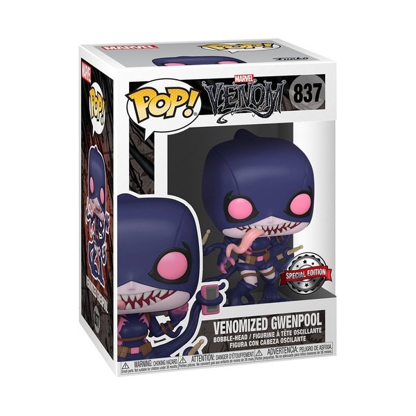 Marvel Venom - Venomized Gwenpool Pop! 837 | Card Merchant Takapuna