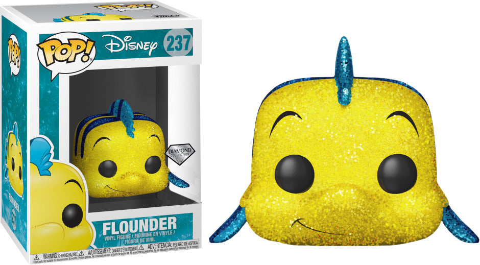 Disney  - Flounder Diamond Pop! 237 | Card Merchant Takapuna
