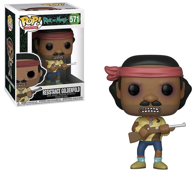 Rick and Morty - Resistance Goldenfold Pop!571 | Card Merchant Takapuna