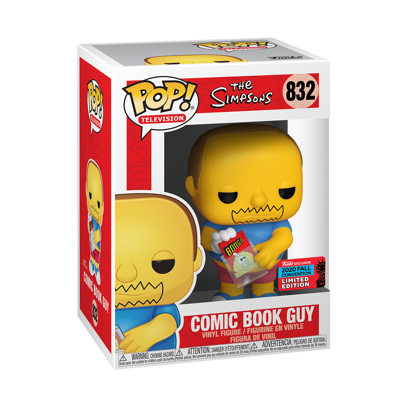 Simpsons - Comic Book Guy Pop! NY20 | Card Merchant Takapuna