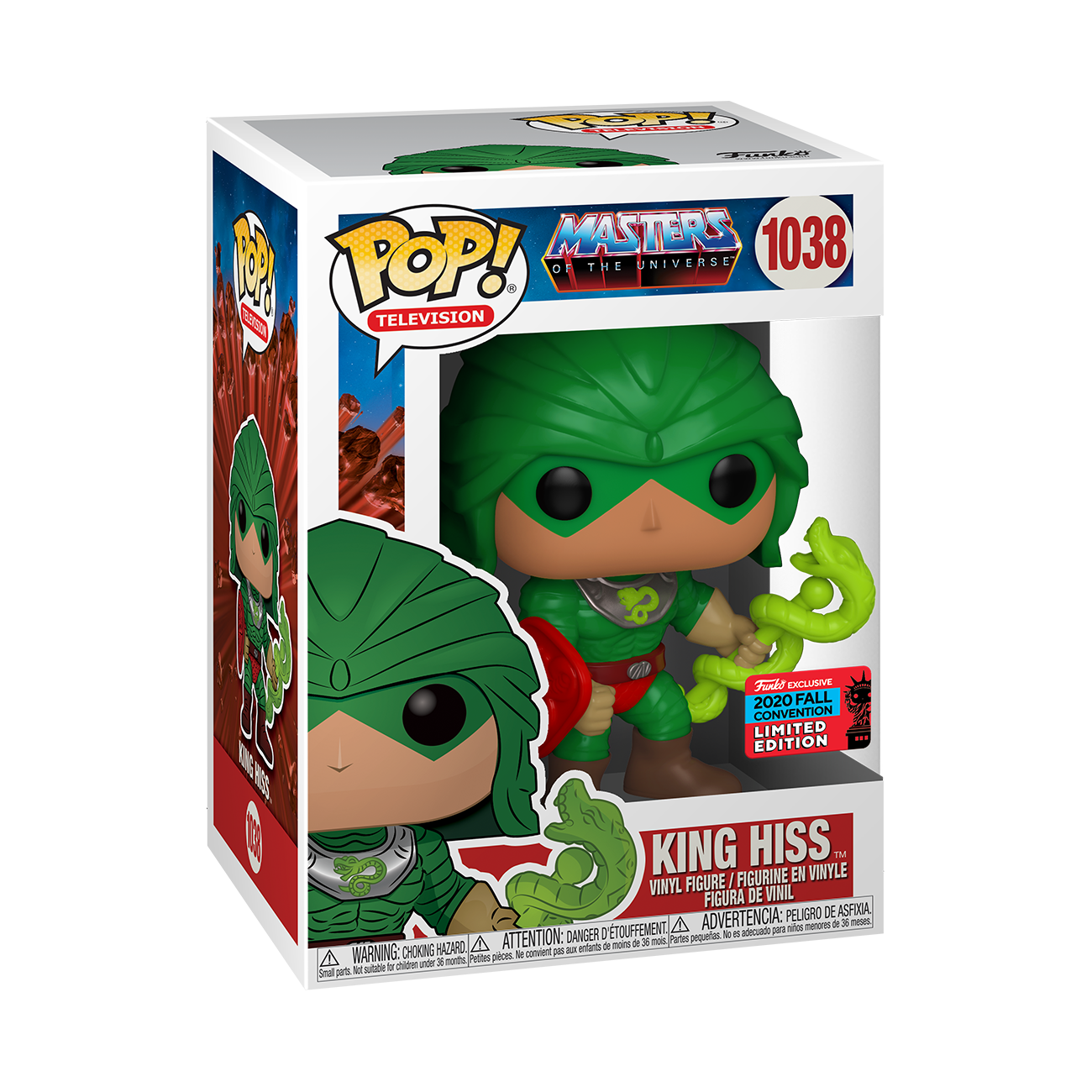Masters of the Universe - King Hiss Pop! NY20 | Card Merchant Takapuna