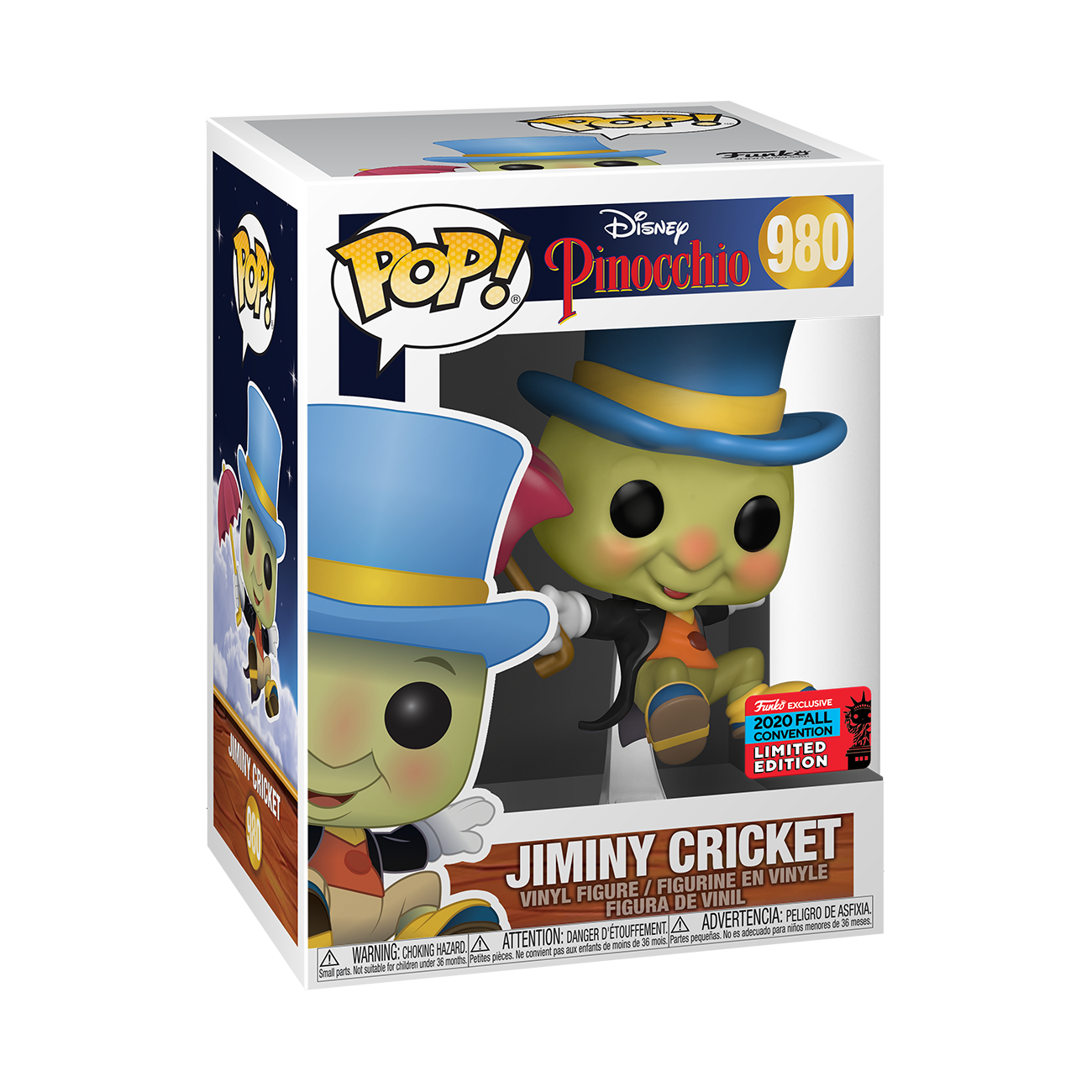Pinocchio - Jiminy Cricket Pop! NY20 | Card Merchant Takapuna