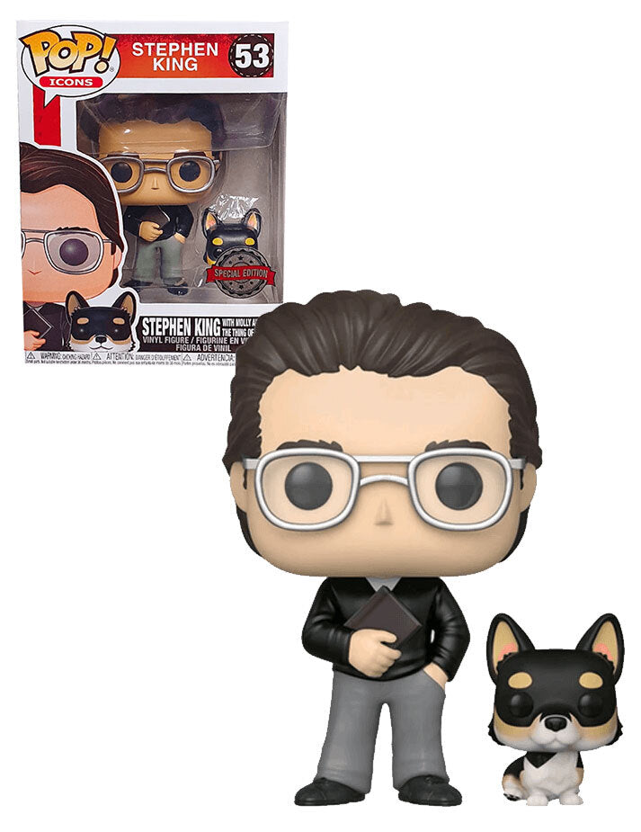 Stephen King - Stephen King with Molly Pop! 53 | Card Merchant Takapuna