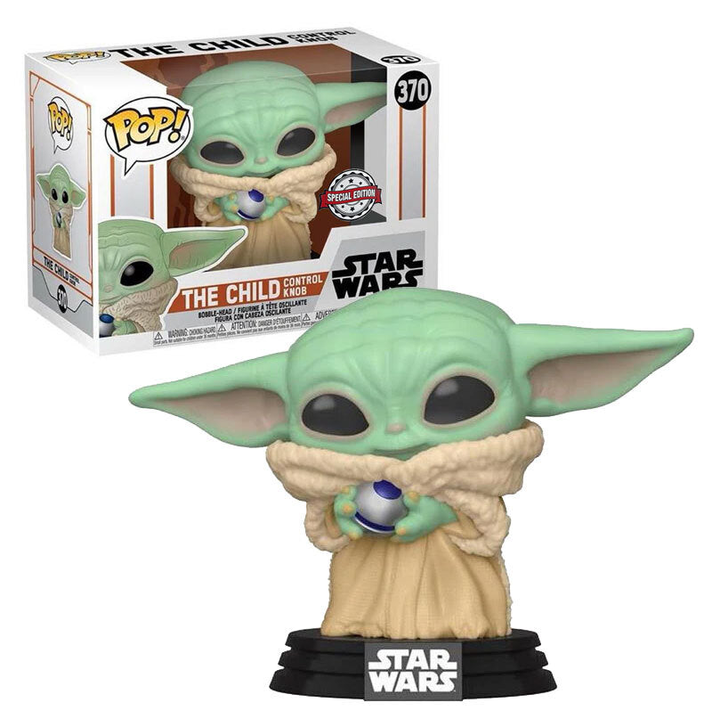 Star Wars - The Child w/ Control Knob Pop! 370 | Card Merchant Takapuna