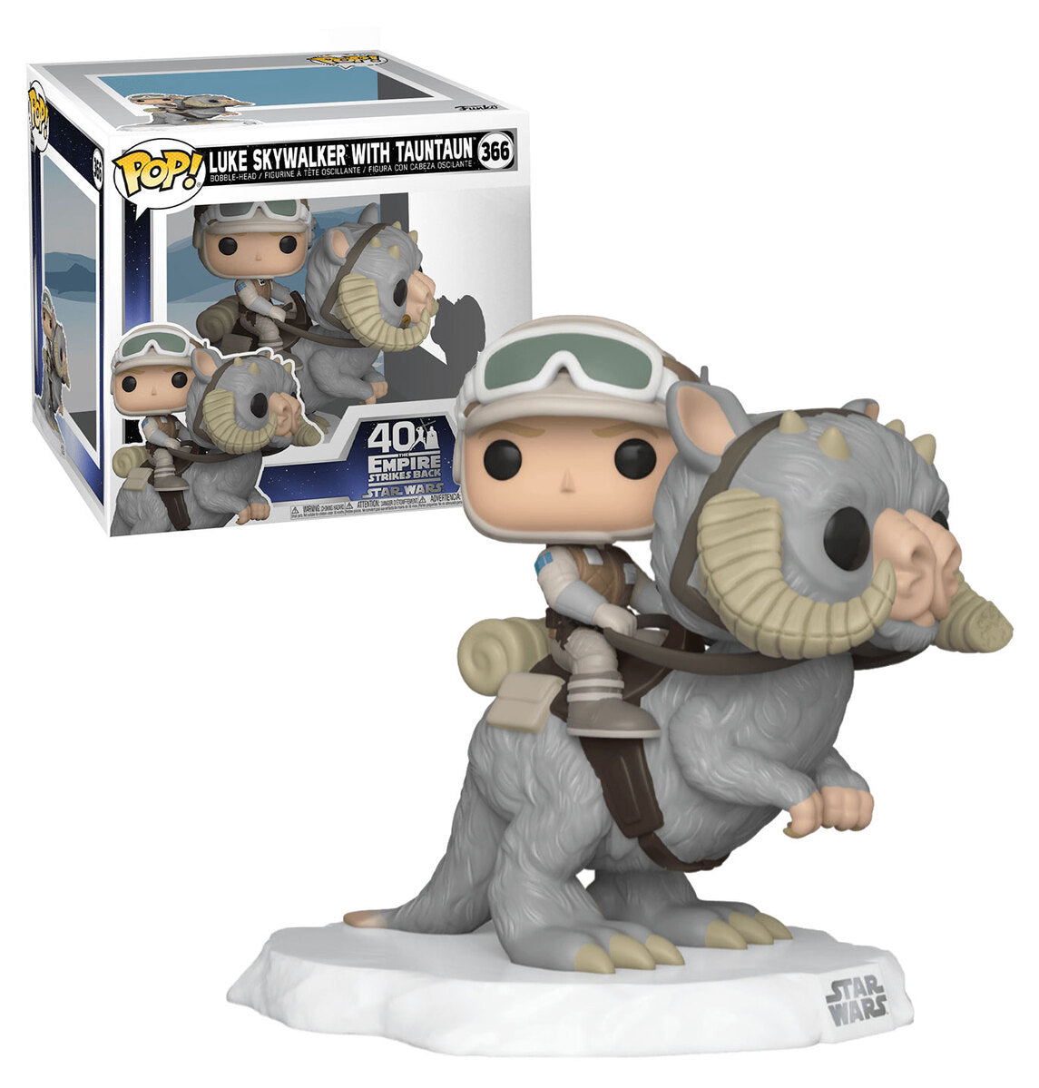 Star Wars - Luke Skywalker with Tauntaun Deluxe Pop! 366 | Card Merchant Takapuna