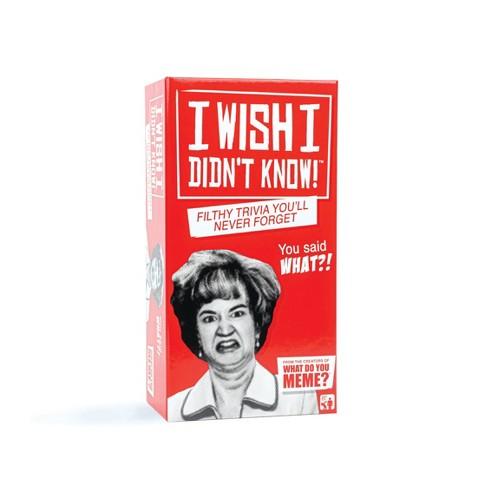 I Wish I Didn't Know | Card Merchant Takapuna