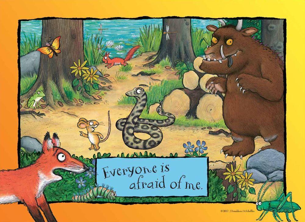 35 Piece Frame Tray Puzzle - The Gruffalo