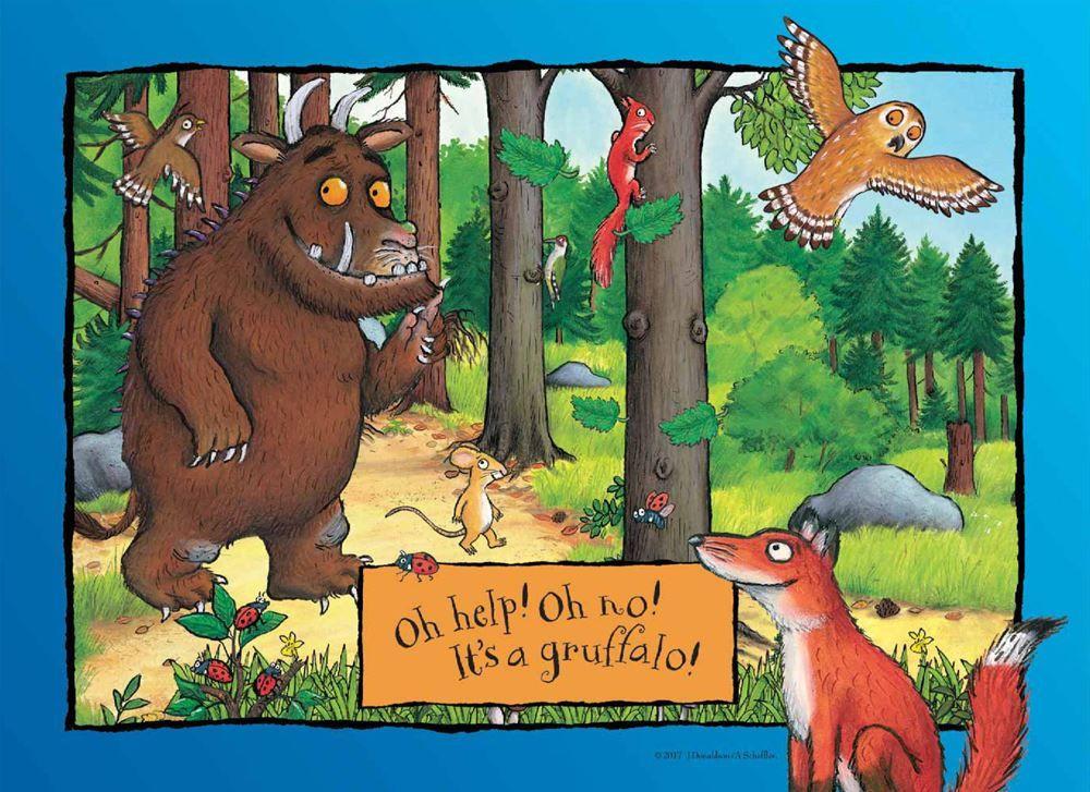 35 Piece Frame Tray Puzzle - The Gruffalo
