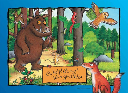 35 Piece Frame Tray Puzzle - The Gruffalo