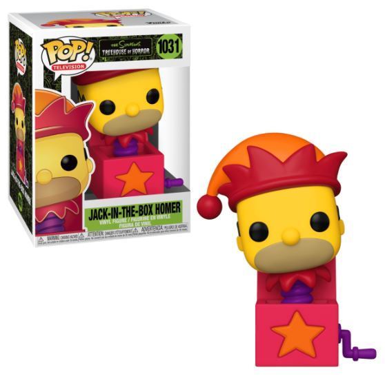 The Simpsons - Jack-in-the-box Homer Pop! 1031 | Card Merchant Takapuna